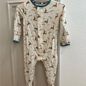 Magnetic Me Merry & Bright (Reindeer) Footie Onesie
